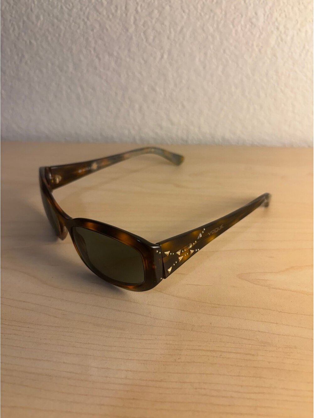 Vintage 80s Vogue Sunglasses Tortiose shell